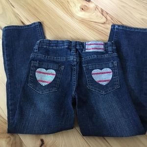 Girls Bling Jeans Like New